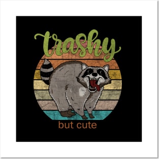 Raccoon - Trashy but cute Posters and Art